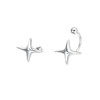 【星辰初见】s999纯银拧螺丝足银星星耳饰【YXS-E5210】 商品缩略图4