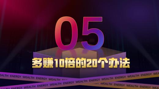 第五章  多赚10倍的20个办法 商品图0