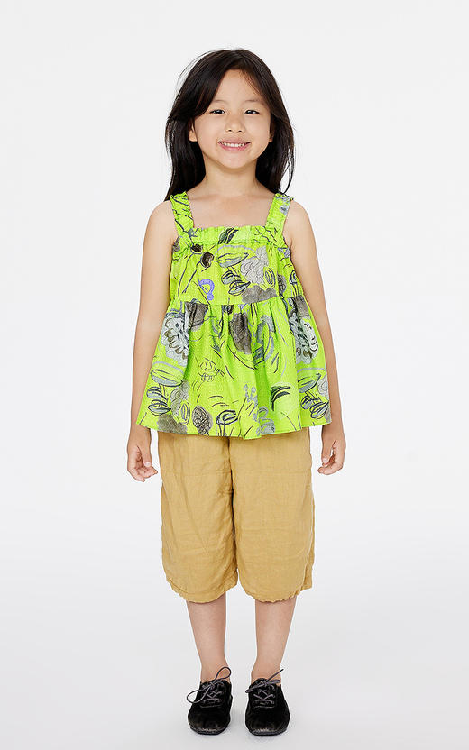 jnby   25年夏款  七分裤  1P4E12830 商品图0