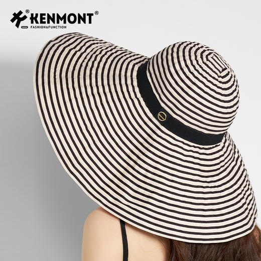 卡蒙 KM-6205  超大防晒帽子 多种戴法 商品图12
