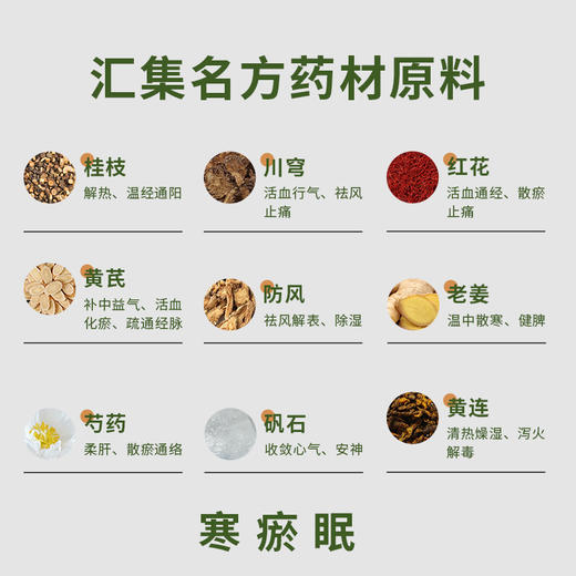 【古方传承  泡脚爆汗】新款后辰泡脚液 浓缩原浆+超微粉   40ml*7袋/包 商品图3