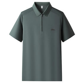 【冰丝弹力】【DKP】大依优型大码短袖Polo衫翻领T恤休闲短袖男宽松T恤上衣胖子