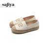 预售10天发|Safiya/索菲娅春新款编织复古百搭厚底懒人休闲渔夫鞋SFD1112235 商品缩略图8