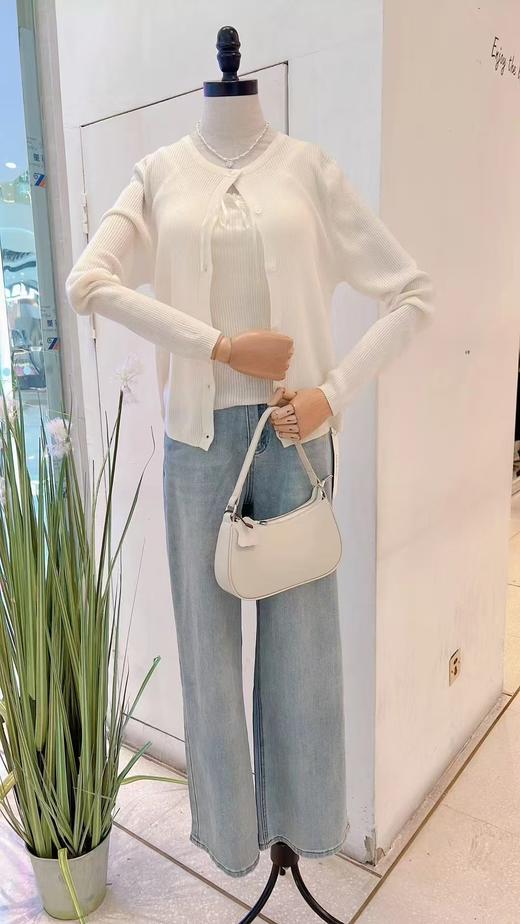 【门店同款】ENJOY春季盐貌似糖针织开衫两件套 162153077 商品图4