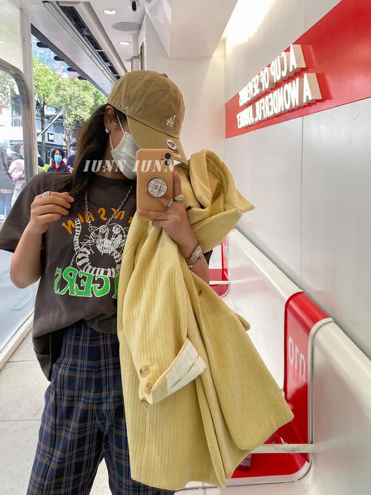 正品授权iunn iunn短袖韩国订单小众品牌棉T 商品图11