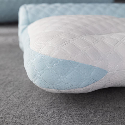 自然醒高分子软管记忆棉牵引颈椎枕头护颈椎助睡眠护颈枕芯单人家用颈椎专用枕XK 商品图13