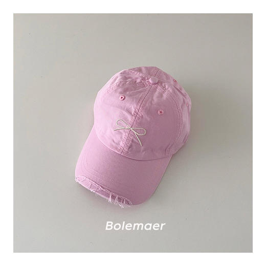 【YW】无忧购韩国ins蝴蝶结儿童棒球帽(截单后7天发货) 商品图9