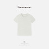 COCO ZONE 刘一一 100棉夏季基础款圆领短袖T恤ACD1A0035 商品缩略图2