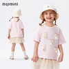 【凉感抑菌】【90-140】【MQDmini】女童夏季t恤短袖儿童兔子玩偶上衣 商品缩略图0