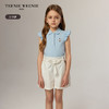TeenieWeenie Kids小熊童装春夏女童可爱蕾丝飞袖Polo衫TKHA256345N 商品缩略图3