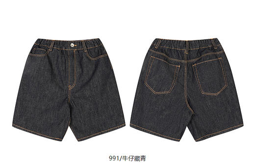 jnby  25年夏款  牛仔短裤  1P4E10090 商品图13