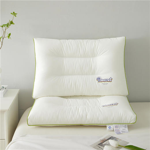 自然醒A类全棉元气彩虹枕头枕芯一对学生宿舍男女超柔软整头羽绒枕护颈椎助睡眠家用单人XK 商品图13