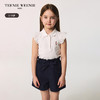 TeenieWeenie Kids小熊童装春夏女童可爱蕾丝飞袖Polo衫TKHA256345N 商品缩略图8