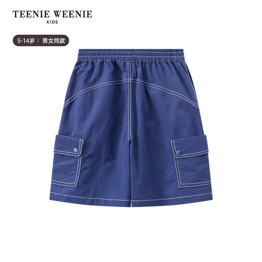 TeenieWeenie Kids小熊童装夏季男女童宽松凉感工装短裤TKTH256483N 商品图10