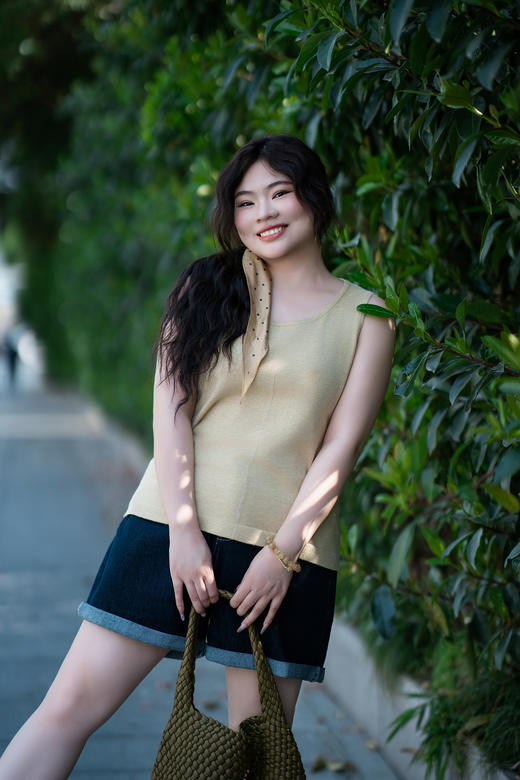 【针织背心】夏季可穿💛亲肤！【细腻针织背心】🌼肌理感针织背心，内搭就选它，一款就够啦！女2025夏季新款无袖内搭打底上衣 商品图11