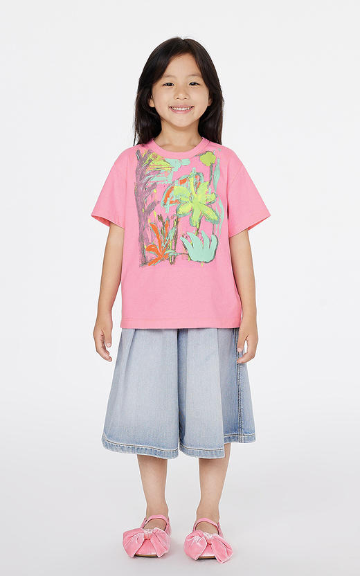 jnby   25年夏款  牛仔七分裤  1P4E10160 商品图0