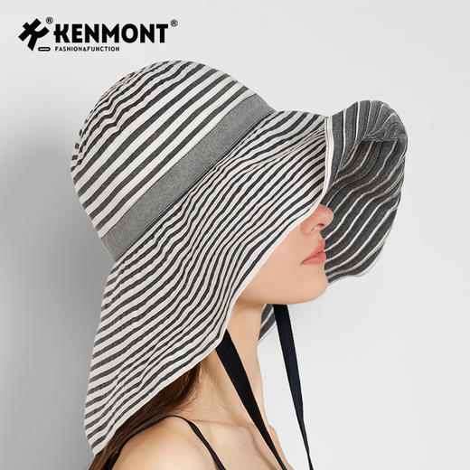 卡蒙 KM-6205  超大防晒帽子 多种戴法 商品图2