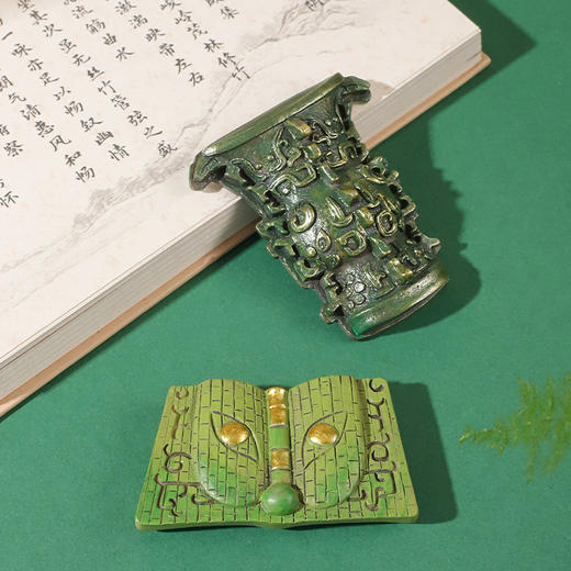 【何尊】中国龙博物馆文创冰箱贴树脂材质家用装饰立体磁吸景区旅游纪念品 商品图3