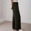 金三塔新品桑蚕丝可外穿直筒宽松阔腿长裤19MM弹力双乔绉 YSFBA901 商品缩略图2