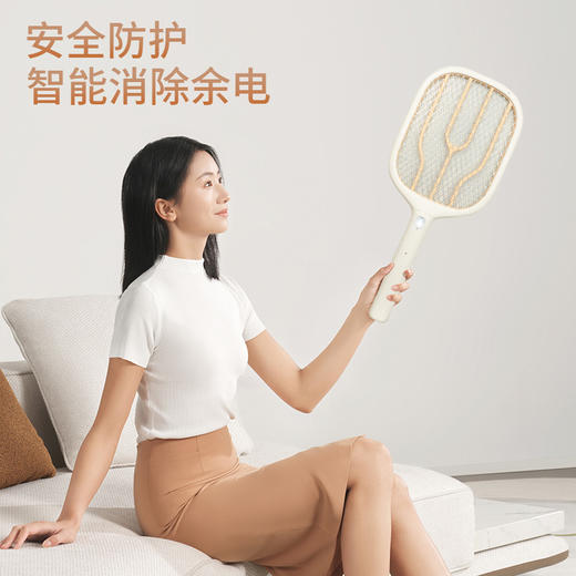 【Rainbow】彩虹高效灭蚊电蚊拍3200V长续航 商品图3