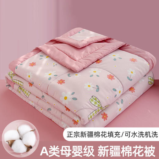 【对于家的期待 不止于想象~】南通家纺夏凉被 a类母婴级 2024新款小清新 水洗棉凉感薄夏被 空调被-QQ 商品图12