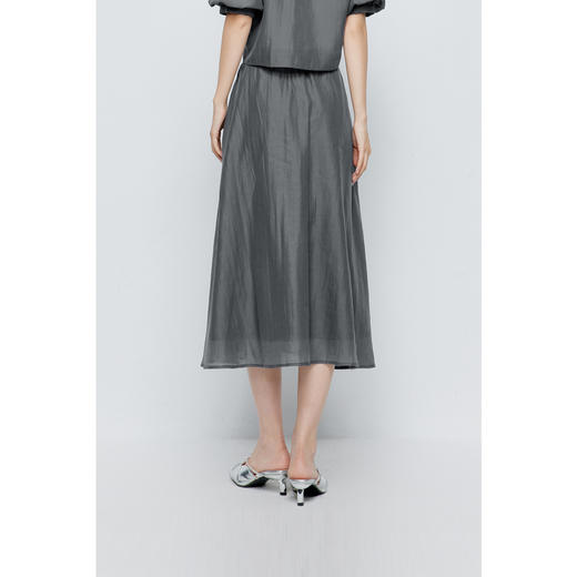 【特惠不退货】诗凡黎莱赛尔网纱半身裙2024夏新款女3F5240601-1 商品图4