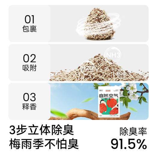 福丸苹果木豆腐混合猫砂2.5KG*4整箱_dr 商品图2