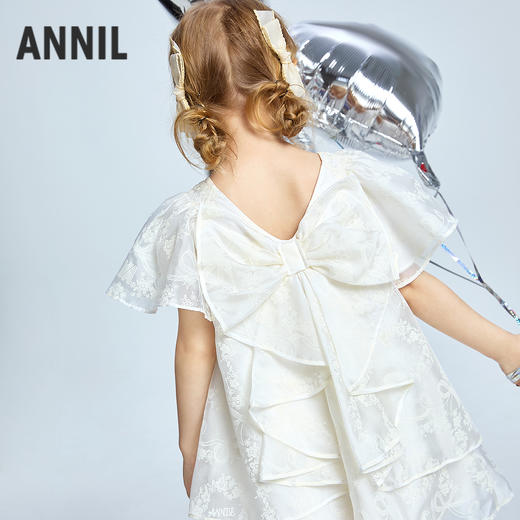 【实体店同款】女童礼裙夏季新款安奈儿童装XG523645 商品图2