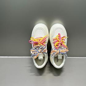 真皮厚底小白鞋!女款2025春季新款百搭板鞋DIY休闲鞋！