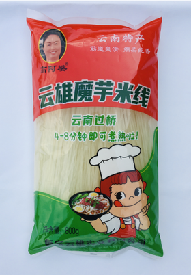 高阿婆牌云雄魔芋米线800g/袋