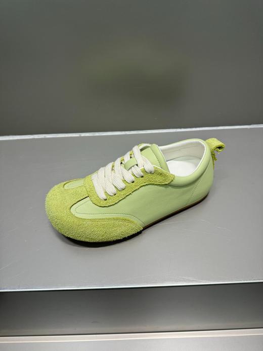 2025春季新品真皮拼色内增高德训鞋女运动休闲厚底阿甘鞋！ 商品图7