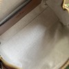 GUCCI古驰 GG Matelassé 金色徽标链条帆布双肩带 皮革 手柄波士顿包 单肩包手提包 迷你 女款 浅棕色（CB） 商品缩略图7