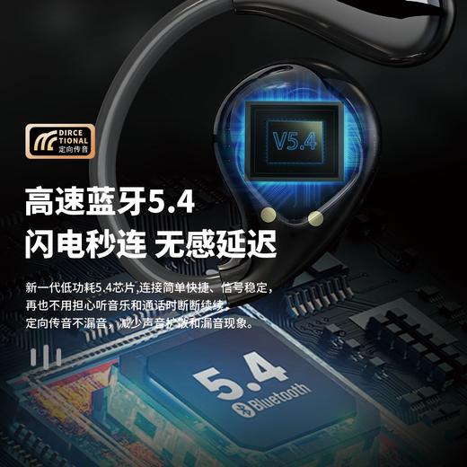 塞尔兰斯-小香风挂链OWS入耳式蓝牙耳机，不入耳、不伤耳，双麦抗风噪，目前蕞新的蓝牙5.4 商品图2