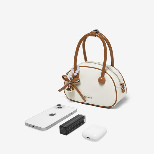 BF楼百思图25夏季新款时尚波士顿包手提包单肩斜挎包女X3576BX5 吊牌价699.现价169 商品图3