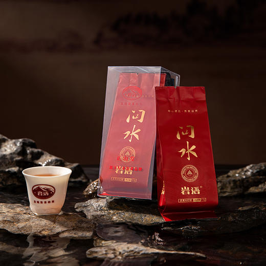 岩语 问水试饮集 肉桂大红袍水仙组合装武夷岩茶特级乌龙茶25.5g 商品图5