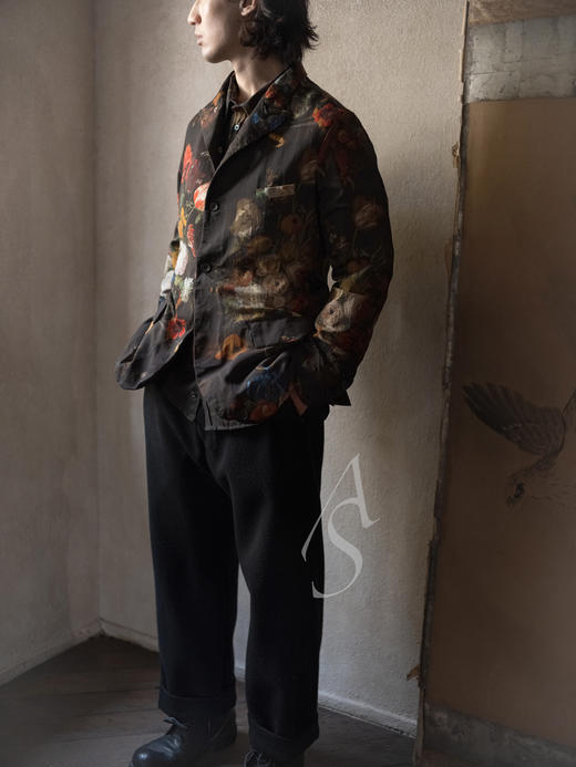 Paul Harnden 男士古典花卉油画blazer 商品图4