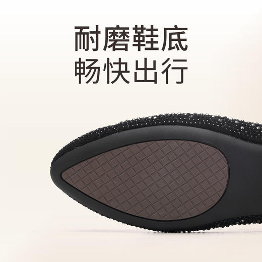 信诺真皮2025春夏新镂空女凉鞋低跟软底舒适轻便网纱浅口妈妈单鞋5C1658-7 商品图2