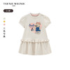 TeenieWeenie Kids小熊童装女宝宝泡泡袖短袖印花连衣裙T0OM256367I 商品缩略图0