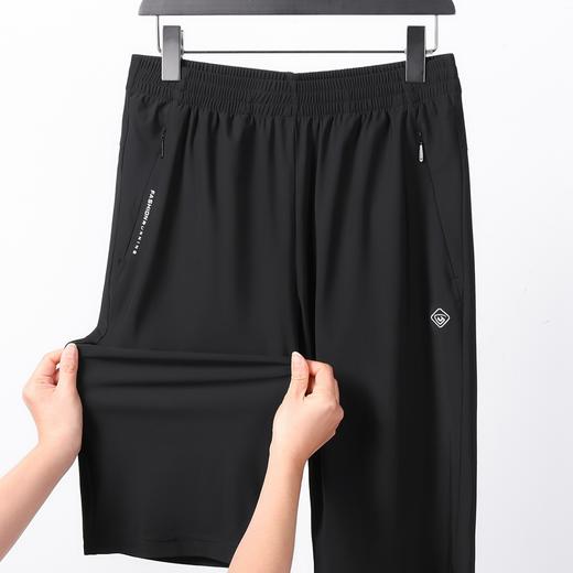 【冰丝弹力】【DK】大依优型大码男装短裤七分裤中裤弹力加肥加大大号短裤运动男士胖子 商品图2