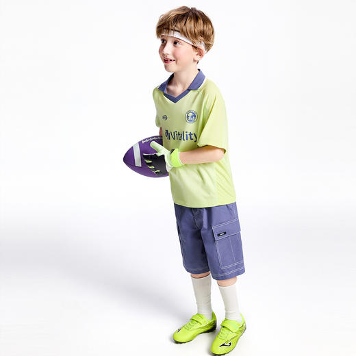 男童全腰梭织中裤夏季新款安奈儿童装实体店同款AB526650 商品图6