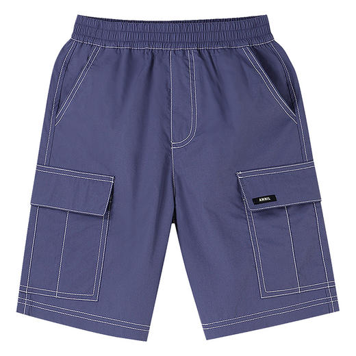 男童全腰梭织中裤夏季新款安奈儿童装实体店同款AB526650 商品图7