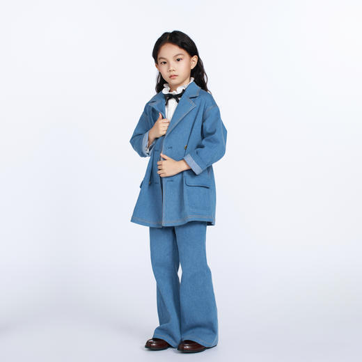 鹿谧 牛仔外套 牛仔裤子 商品图2