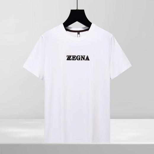 经典字母logo简约休闲莫代尔亲肤柔顺男士圆领半袖百搭T恤   YH-FL87381* 商品图2