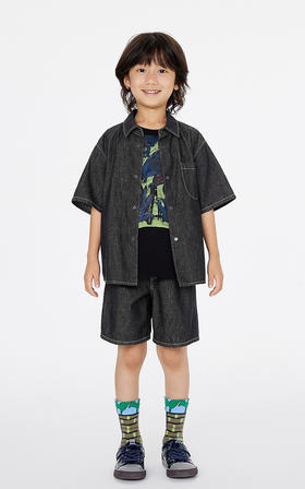 jnby  25年夏款  牛仔短裤  1P4E10090