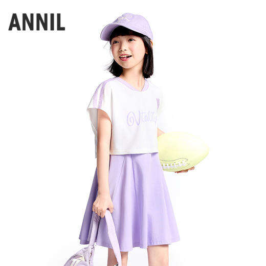 【实体店同款】女童两件套夏季新款安奈儿童装AG523601 商品图2