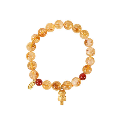 大英博物馆 巴斯特系列 黄塔晶福运年年 手链 商品图4