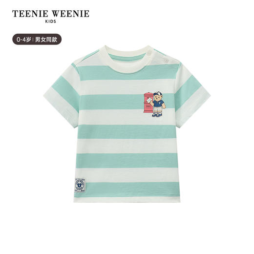 TeenieWeenie Kids小熊童装春夏男女宝宝条纹圆领短袖T恤T0RS256376I 商品图4