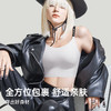 A1-【A-C杯】润微内衣女吊带背心一体式无痕光面带杯垫免穿文胸薄款舒适百搭款   灵动无痕【小胸-光面】 商品缩略图4