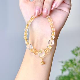 招财猫＋黄水晶💛这波财运不接不行