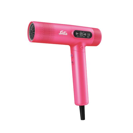 SOLIS索利斯智能高速吹风机/负离子护发电吹风/速干230Pro 太空灰/珠光白/毒液绿/玫瑰粉/荧光绿 商品图3